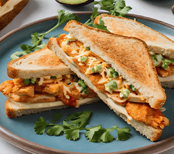 chilli paneer sandwich