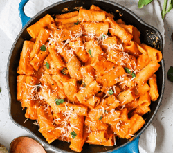 mix sauce pasta