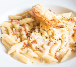 white sauce pasta